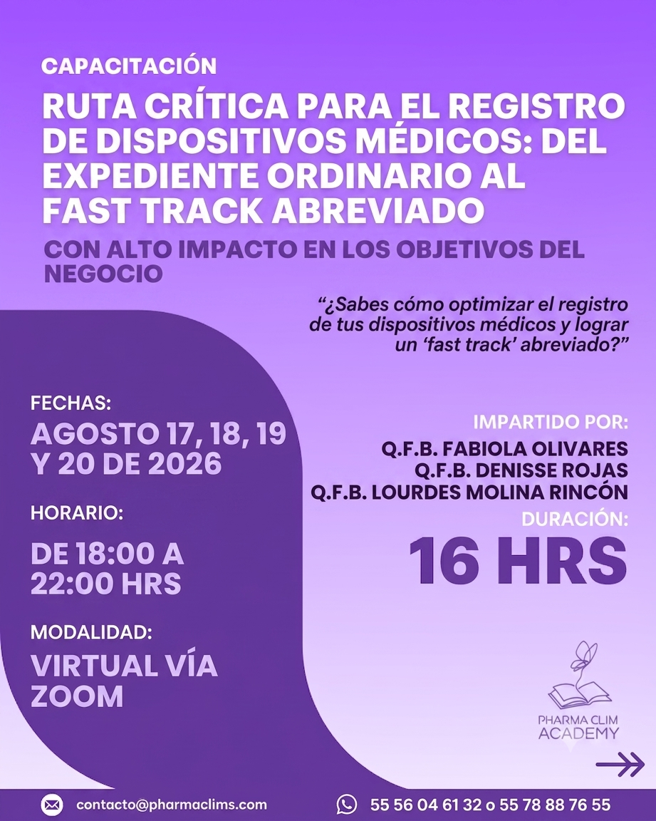 Ruta Crítica para el Registro de Dispositivos Médicos: Del Expediente Ordinario al Fast Track Abreviado (Agosto 2026)