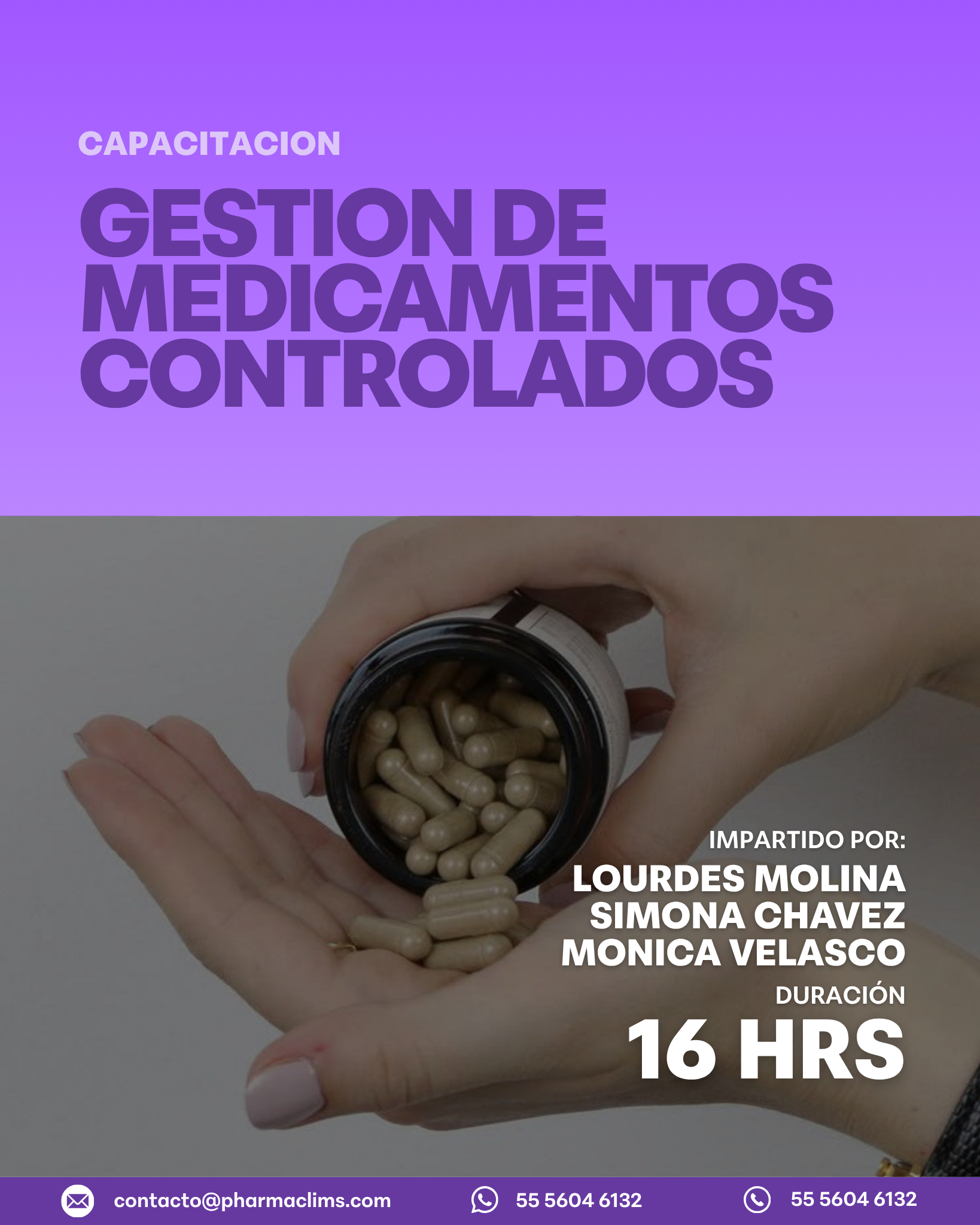 Gestión de Medicamentos Controlados: taller práctico para el cumplimiento integral (Cerrado) / 7 a 10 de septiembre