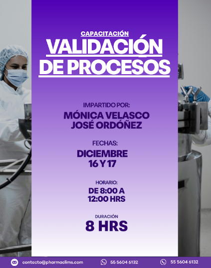 Curso de Validación de Procesos